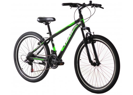 Ποδήλατο Trail 26" MTB 21T Ανδρικό Μαύρο/Πράσινο