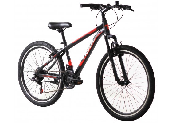 Ποδήλατο Trail 26" MTB 21T Ανδρικό Μαύρο/Κόκκινο