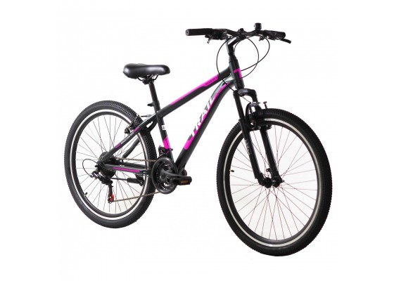 Ποδήλατο Trail 26" MTB 21T Ανδρικό Μαύρο/Ροζ
